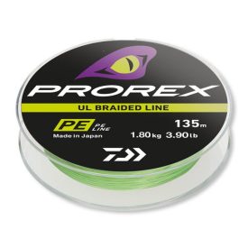   ZSINÓR Fonott Daiwa Prorex UL Finesse Braid 135m "0,30" 0,09mm