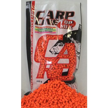ETETŐPELLET Top Mix Carp Line fluo pellet 800g Csoki-Narancs