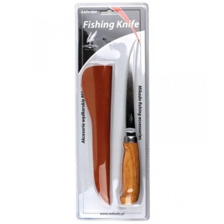 Mikado Filéző kés 15,5cm bőrtokkal