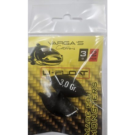 ÚSZÓ Varga's UPOZ vízalatti U-FLOAT 15gr (2db)