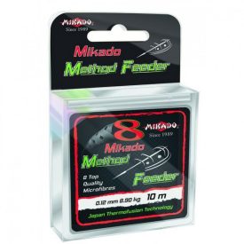 ZSINÓR Fonott előke Mikado Method Feeder 10m 0,14mm