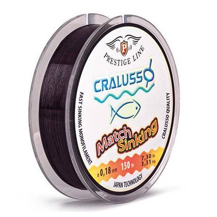 ZSINÓR Monofil Cralusso Prestige Match sinking 150m 0,18mm (3,31Kg)
