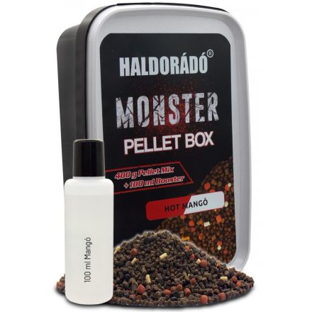 PELLET BOX Haldorádó MONSTER 400 gr Hot Mangó