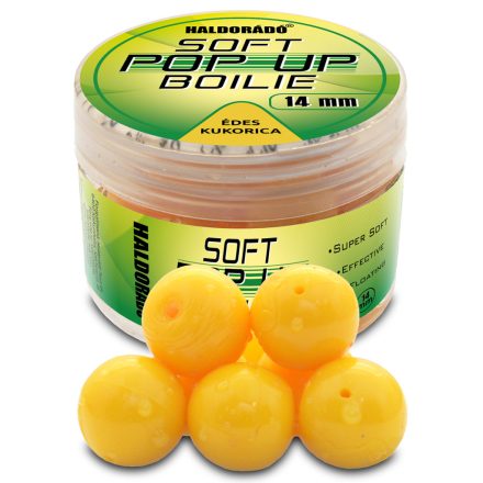 BOJLI POP UP SUPER SOFT Haldorádó 14mm Édes Kukorica