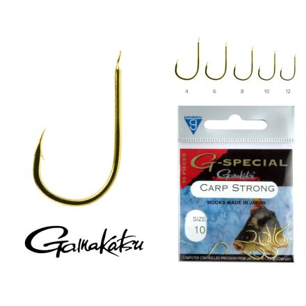 HOROG Gamakatsu G-Special CARP STRONG #10 (10db)