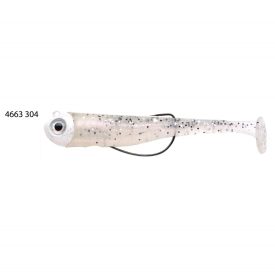   GUMIHAL Jigfejjel Spro GUTSBAIT UV SALT&PEPPER 95mm 10gr #2/0