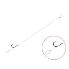 Feeder kötött horog Delphin FLR Loop / 6db 8cm #8