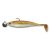 GUMIHAL Jigfejjel Cormoran Action Fin Shad RTF 10cm 10gr Golden Seed (2 db)