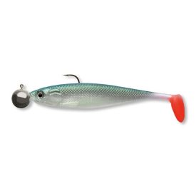   GUMIHAL Jigfejjel Cormoran Action Fin Shad RTF 10cm 10gr UV Herring (2 db)