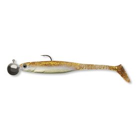   GUMIHAL Jigfejjel Cormoran Crazy Fin Shad RTF 10cm 10gr Golden Seed (2 db)