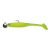 GUMIHAL Jigfejjel Cormoran Crazy Fin Shad RTF 13cm 15gr UV Lime (2 db)