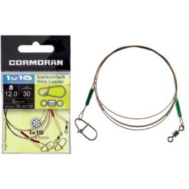   FÉMELŐKE Cormoran 1x19 Wire Leader drótelőke 20 cm 12Kg (2db)
