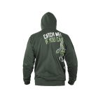 PULÓVER Delphin Kapucnis CATCH ME! Kapor (pontymintás) #L