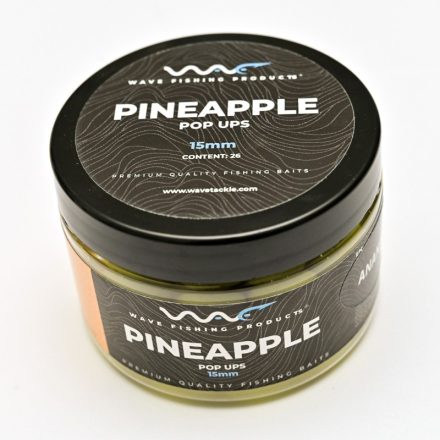 BOJLI POPUP Wave Product Fluoro Pop Up 12mm Pineapple (Ananász)