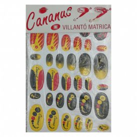 Villantó matrica color: 1