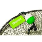 HALTARTÓ Karikás gumírozott Delphin BASE-R 35/80cm