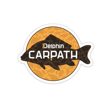 Öntapadó matrica Delphin CARPATH 95x75mm