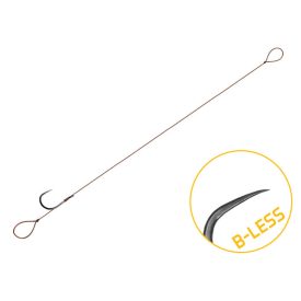   KÖTÖTT HOROG Delphin Szakáll nélkül Proxi 8 Loop 8cm előke, 0,10mm fonott zsinór #6 (6db)