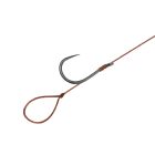 KÖTÖTT HOROG Delphin Szakáll nélkül Proxi 8 Loop 8cm előke, 0,10mm fonott zsinór #8 (6db)