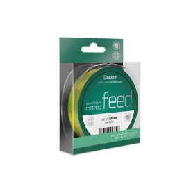   ZSINÓR Monofil Delphin METHOD FEED 500m 0,28mm (6,5Kg) Sárga