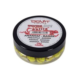 BOJLI POPUP Dovit WormsUP 18gr 10 mm Ananász-Banán
