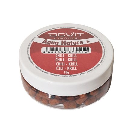 PELLET WAFTER Dovit Aqua Nature+18gr 8mm Chili-Krill