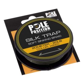   ZSINÓR Fonott előke Süllyedő Pole Position SILK TRAP 20LB WEED 20m