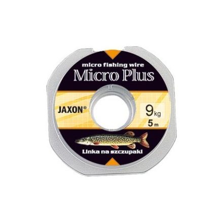 DRÓTELŐKE Jaxon micro plus köthető fém előke zsinór 5m 9kg