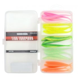   GUMIHAL SZETT Dobozzal Spro DROPSHOT BAIT 87mm FLASH PACK (20db)