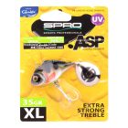 KÖRFORGÓ Spro ASP Spinner 35 gr UV XL NATURAL PERCH