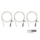 SZERELÉK Helikopter Delphin THE END Leadcore HELI / 3db 80cm