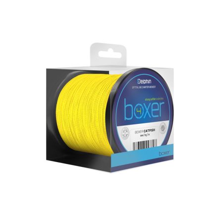 ZSINÓR Fonott előke Delphin BOXER4 250m 0,70mm (62,80Kg) fluo sárga 
