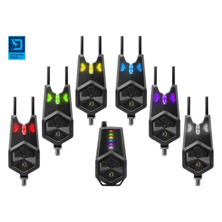 KAPÁSJELZŐ SZETT Rádiós Delphin TECTON 4+1 {4vevő+1adó}