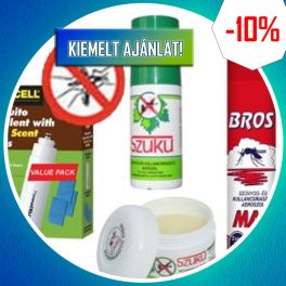 Szúnyogriasztó kellékek