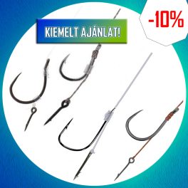 Csalitüskés kötött horgok